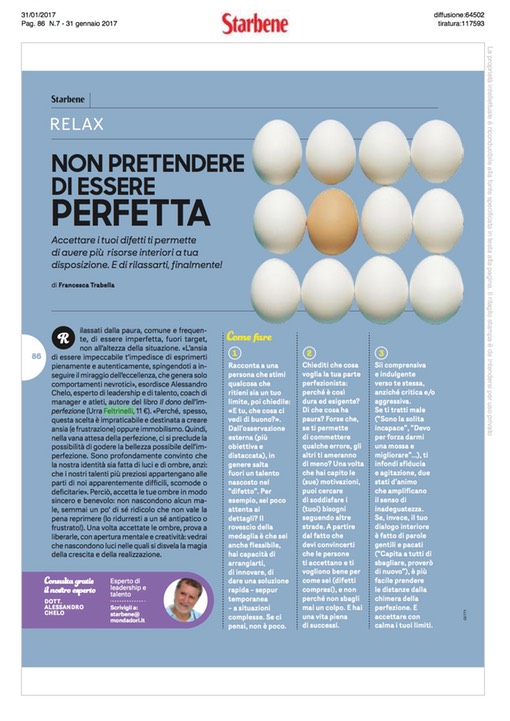 31 01 2017 Starbene, Francesca Trabella